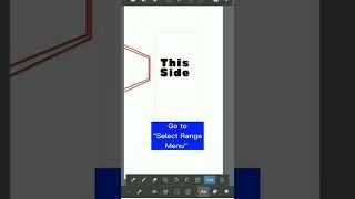 Add perspective text|Medibang Android #fyp #fypage #howto #tutorials #digitaldrawing #shortsfeed