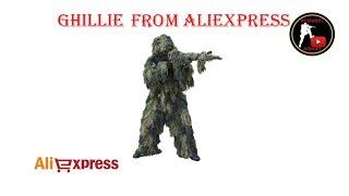 [ОБЗОР] Гилли с Алиэкспресс / GHILLIE FROM ALIEXPRESS / Маскхалат из Китая