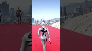 GTA 5 Epic Ragdolls | Spider-Man Jumps/Fails ep.1658 #shorts