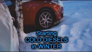 Diesel cold start compilation. -30. Холодный запуск дизель в мороз подборка. S4E8.