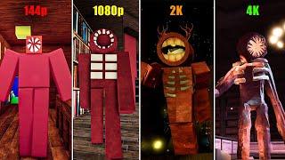 Roblox Doors Vs Doors But Slightly Bad Vs Doors Doors on budget Vs Doors But Bad | Jumpscares