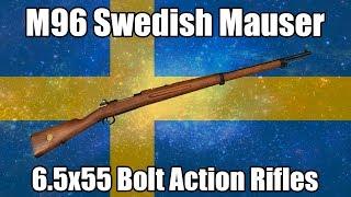 Video: M96 Swedish Mauser 6.5x55 Rifles