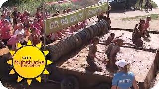 Muddy Angel Run: Kampf durch Schlamm und Dreck für Frauen! | SAT.1 Frühstücksfernsehen