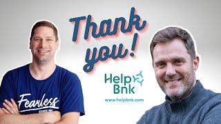 I won $5,000 on HelpBnk - My Thank You Message to Simon Squibb