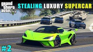 STEALING LUXURY SUPERCAR FROM SHOWROOM | GTA 5 GAMEPLAY  TREND GAMERZ