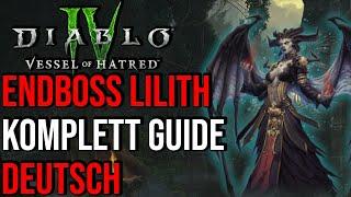 Diablo 4 - Endboss Lilith Komplett Guide auf Deutsch | Echo des Hasses | Prächtiger Funke bekommen