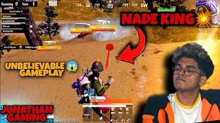 NADE KING  ONCE AGAIN | TOURNAMENT | 1V4 | NADE GOD JONATHAN | GOD GAMEPLAY | JONATHAN GAMING | MN