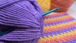 Only 1 ROW! The simplest crochet pattern for beginners