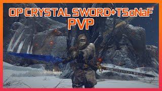 Dual Straight Sword OP PVP Build - Elden Ring | Crystal Sword + Night and Flame