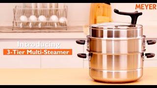 Best Steamer For Cooking In India | Meyer 3 in 1 Multi-Steamer