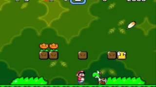 Super Mario World - Collecting a Coin in the Top Secret Area