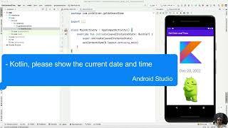 How to Get Current Date and Time in Android Studio