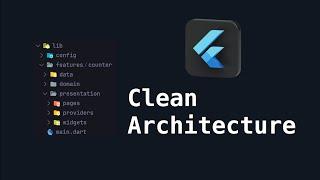 Clean Architecture in Flutter apps with Provider for state management.