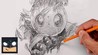 How To Draw The Wild Robot | Sketch Tutorial