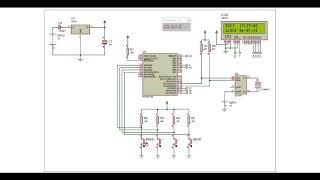 Digital Clock using a PIC microcontroller & RTC DS1307