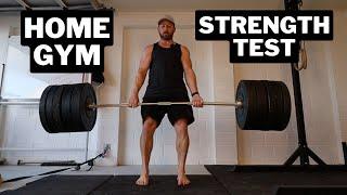 Training at Home and Attempting Max Deadlift