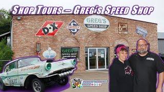 SHOP TOURS - Greg's Speed Shop | Southeast Gassers Driver of The Joker | Waupaca, Wisconsin