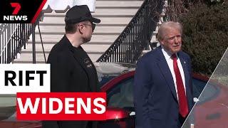 Riot in LA as Donald Trump says Elon Musk has ‘lost his mind’ | 7NEWS