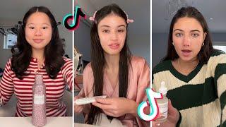 Makeup Tutorial Tiktok Compilation - Grwm For Christmas ️(Skincare, Makeup, Outfits) 1128