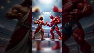 Devil vs Jesus Christ Fight #shorts#viral#jesus#trending