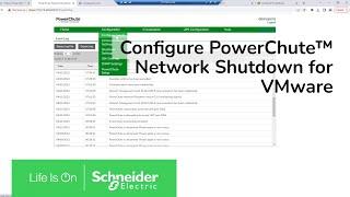 How to install and configure PowerChute™ Network Shutdown for VMware | Schneider Electric