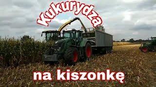 Koszenie Kukurydzy JohnDeere 8500 Claas Fendt fliegl Zavod Kobzarenko