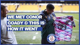 We met Wolves captain, Conor Coady and this is how it went!