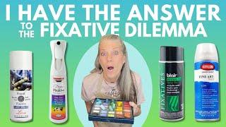 Should Pastel Artists Use Fixative? I Have the Answer in This Fixative Showdown!