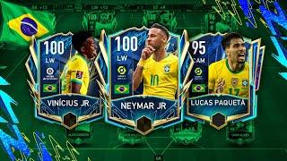 I built Full Master Best Brazil Squad - FIFA Mobile 22