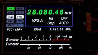 Synthesizer on Mega 2560 + 3.2 TFT LCD + Si5351 for Amateur Radio Transceiver V2.0