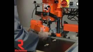 Richelieu Hardware - Drill MiniPress Blum Demonstration