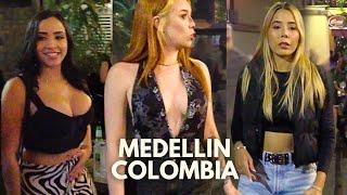 MOST BEAUTIFUL WOMEN IN PROVENZA & LLERAS PARK Medellin Colombia [4K FULL TOUR]