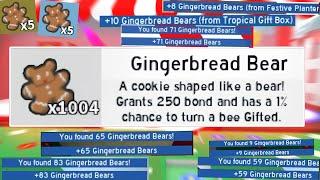 I got 1,000 Gingerbread Bears in Bee Swarm... and it was PAIN.