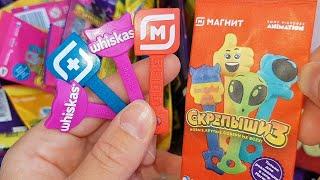 Скрепыши 3 СЕКРЕТ КРАСНЫХ! Все РЕДКИЕ ЮБИЛЕЙНЫЕ МОИ + Вся Коллекция Магнит!