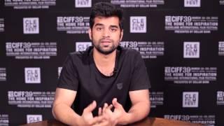 CIFF39 Meet the Filmmakers :: Director Abhay Kumar from PLACEBO