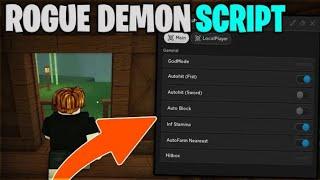 [Roblox] Rogue Demon Script GodMode, KillAura, InfiniteBreathing, NoStun, NoCooldown, And More