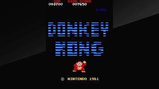 N.B. Gaming: "Arcade Archives: Donkey Kong, Early Version, from 1981!" (Levels 1-6, From 2024!)