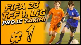 EN ZEVKLİ KARİYER! // TFF 1. LİG FIFA 23 KARİYER BÖLÜM 1 (SEZON 1)