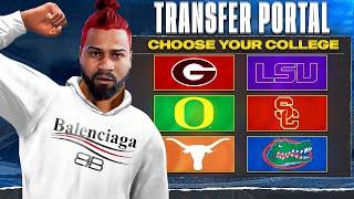 I Entered The Transfer Portal.. College Football 25 Road To Glory! Sophomore year