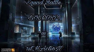 Squad Battle LSR CORP. vs 1st_HActioN Modern Combat 5 Blackout - Multiplayer Online on iOS