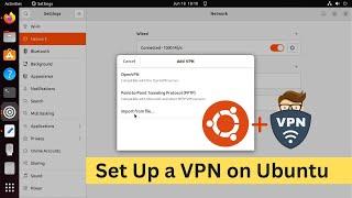 Connect to a VPN on Ubuntu or Debian Linux