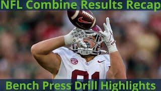 2025 NFL Combine Recap - Bench Press (CJ Dippre, Armand Membou, Darius Alexander, more)