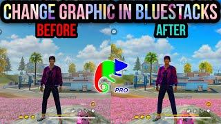 How to use Color Changer Pro |  Free Fire Graphics Change  | Bluestacks 4