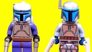 LEGO Jango Fett Star Wars Minifigure Comparison - BrickQueen