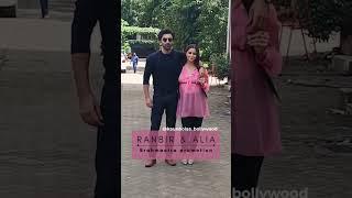 Parents to be #aliabhatt #ranbirkapoor spotted for #brahmastra promotions| #shorts