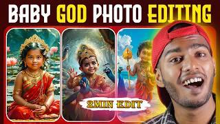 Trending ai BABY photo to GOD photo Editing  தமிழ் | Baby AI god photo edit @Photography Tamizha