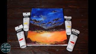 YouTube Artist Lachri Fine Art Takes The Cadmium-Free Challenge | Liquitex