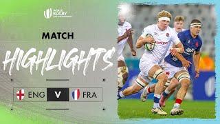 England are CHAMPIONS | England v France | World Rugby U20 Championship 2024 Match Highlights