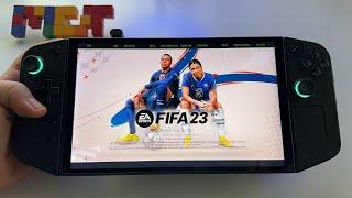 Fifa 23  | Lenovo Legion GO 1200p medium graphics handheld gameplay