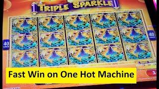 Full Screens on Imperial Wealth Triple Sparkle Slot by Konami